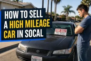 How to sell a high mileage car in SoCal for cash