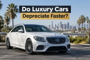 Luxury car depreciation and resale value in Southern California